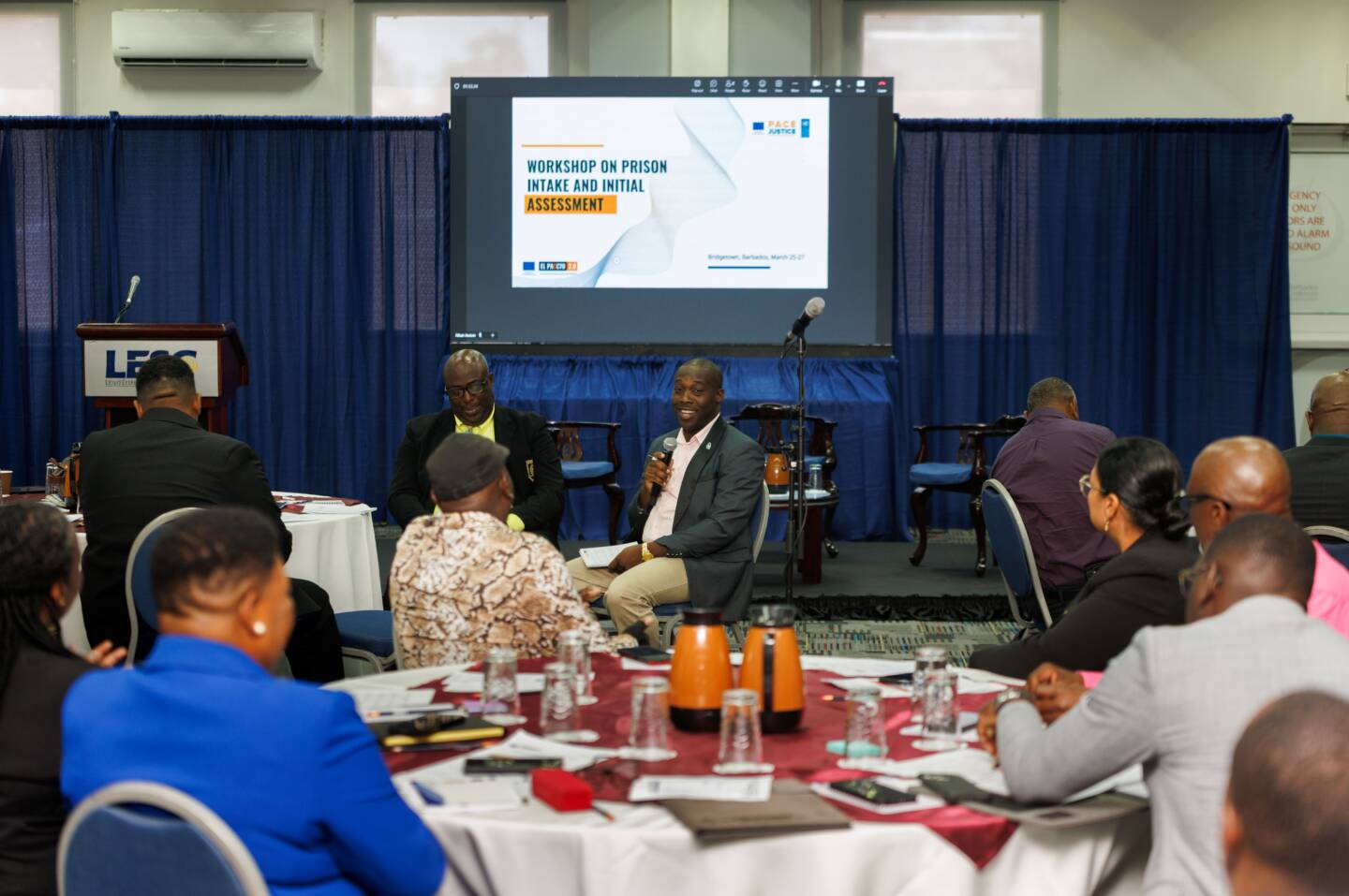 Caribbean countries strengthen prison intake systems