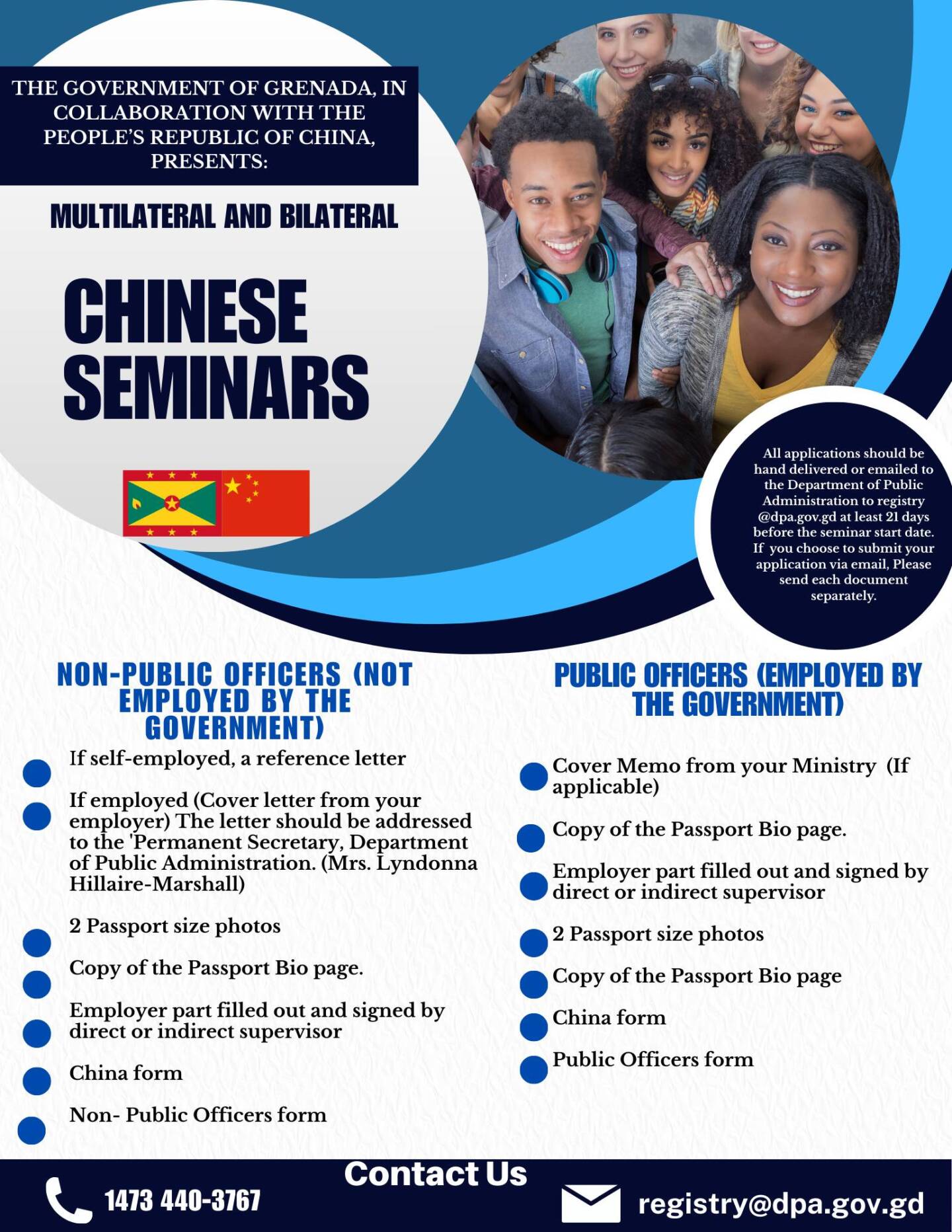 Multilateral Seminars for May: People’s Republic of China