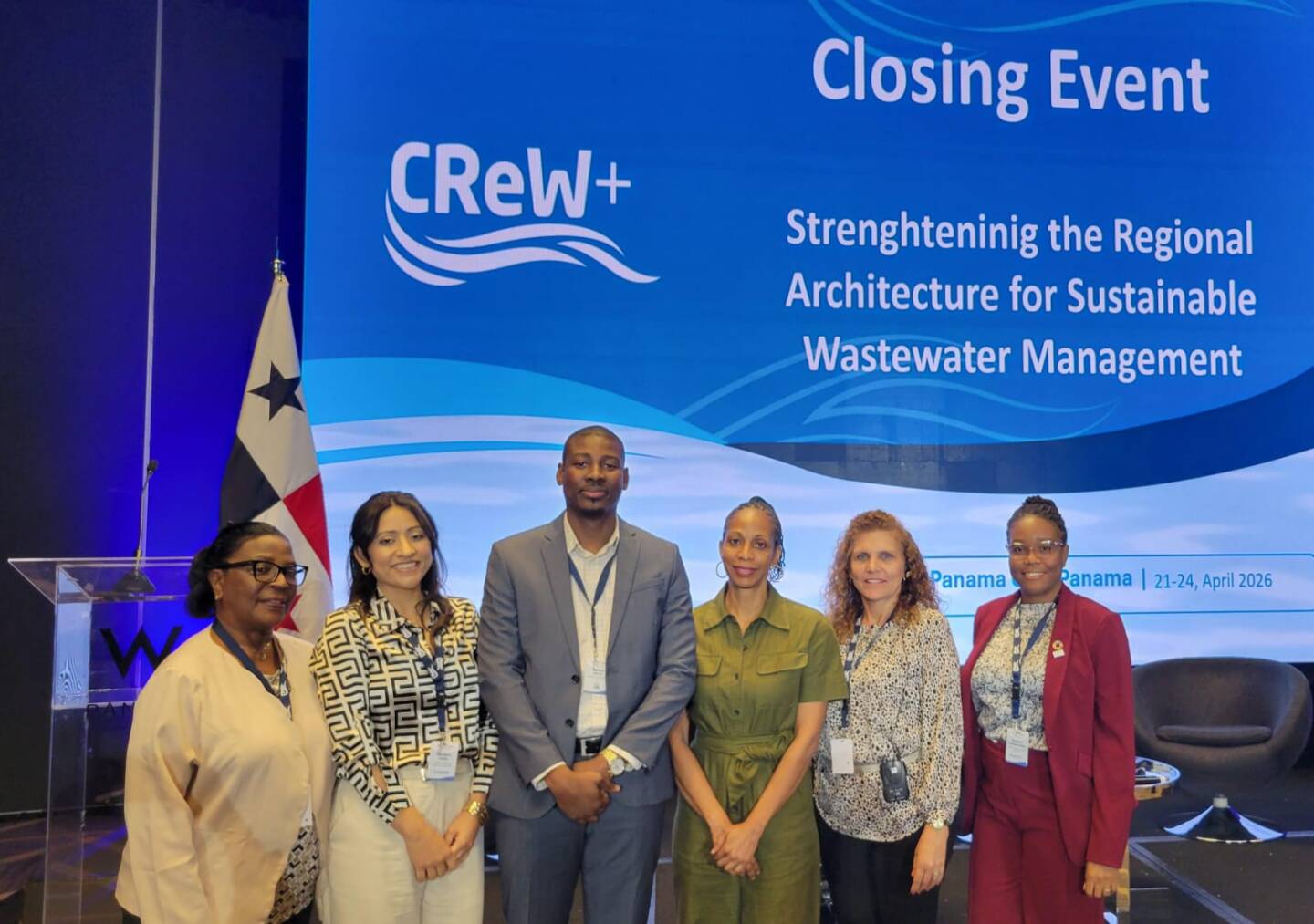 GWP-C Regional Coordinator presents impactful contributions of GEF CReW+