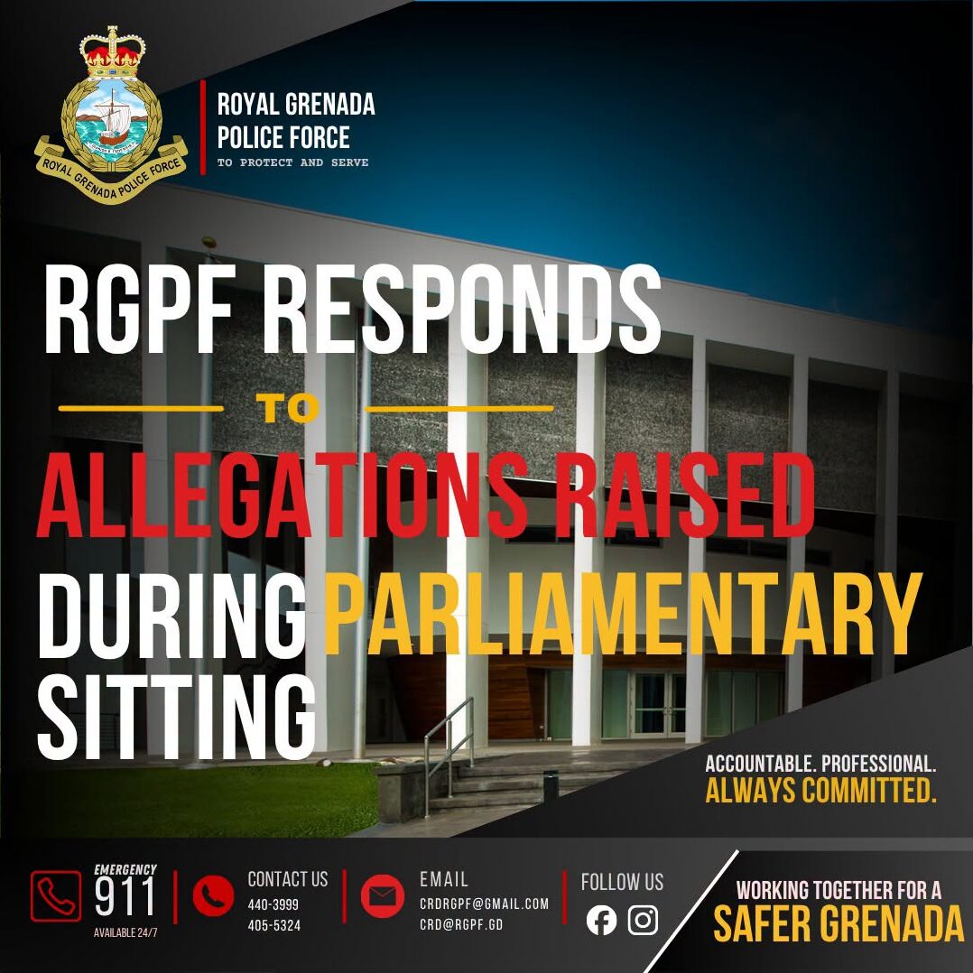 RGPF responds to allegations raised in Parliament