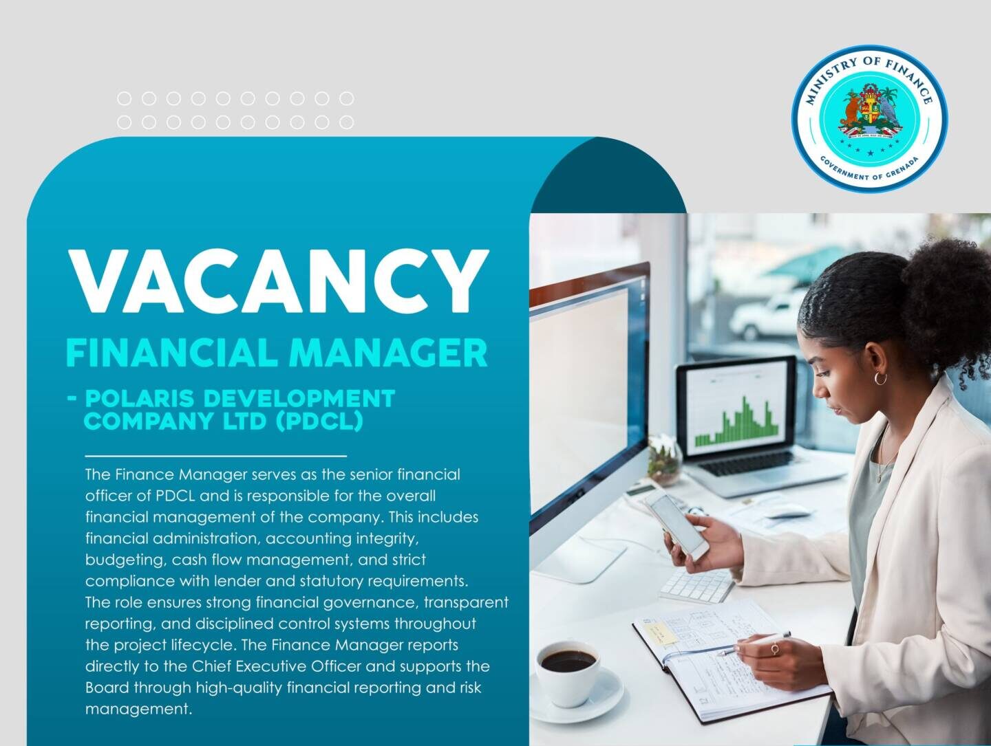 Job Opportunity: Finance Manager