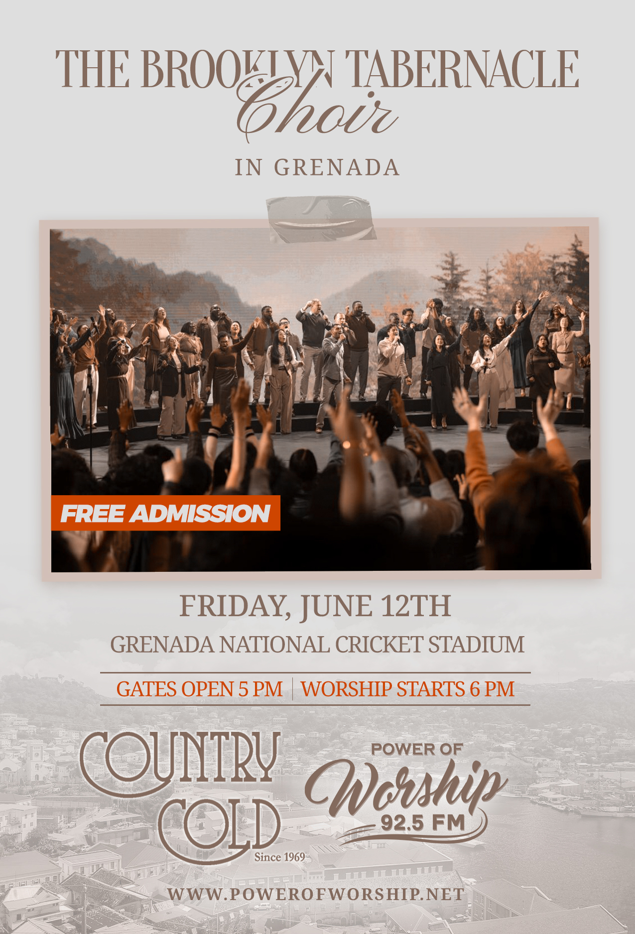 The Brooklyn Tabernacle Choir in Grenada