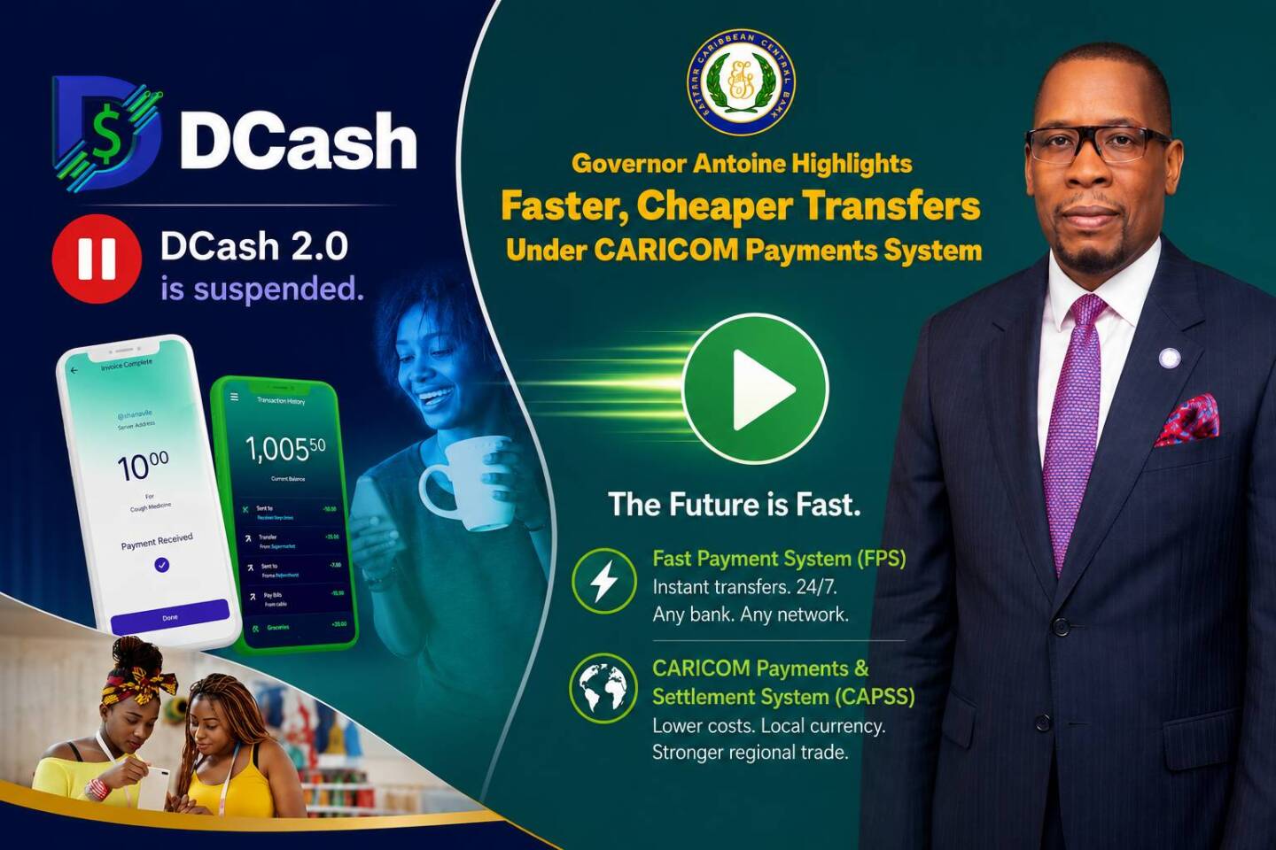 From DCash to FPS, the ECCB’s quiet financial reset