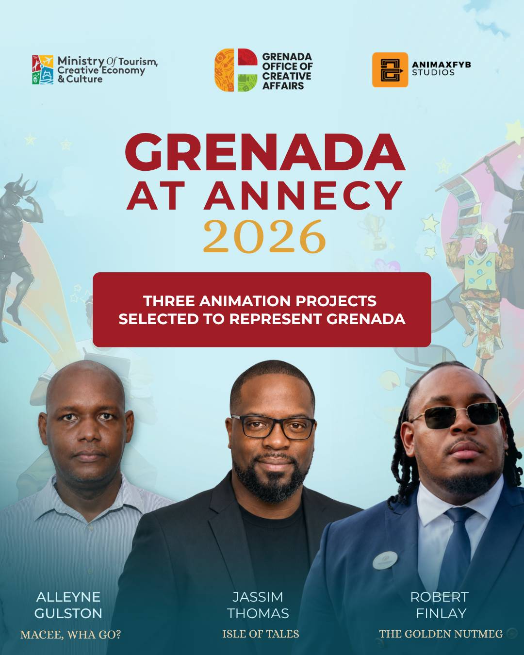 Grenadian creatives to attend 2026 Annecy International Animation Film Festival