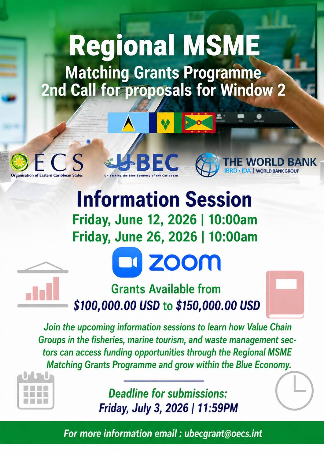 Blue Economy value chain groups invited to virtual information sessions